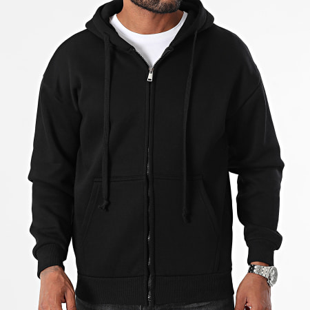 MTX - Sudadera con cremallera ZT1010 Negro