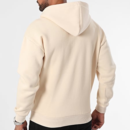 MTX - Sudadera con cremallera ZT1010 Beige