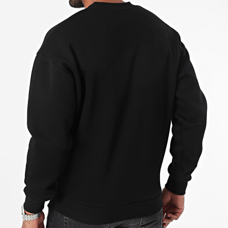 MTX - Sudadera con cuello redondo ZT1009 Negro