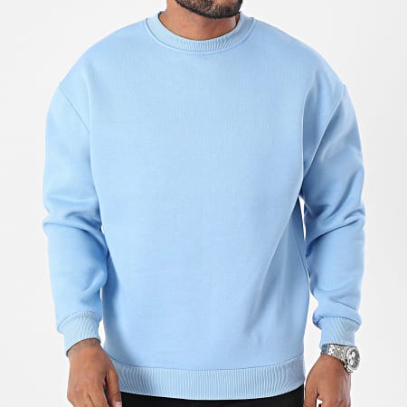 MTX - Sudadera con cuello redondo ZT1009 Azul claro