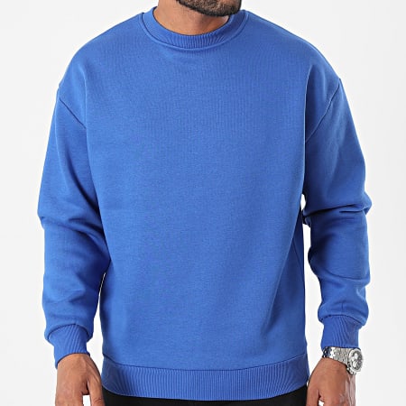 MTX - Sudadera con cuello redondo ZT1009 Azul real