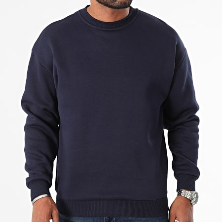 MTX - Sweat Top met ronde hals ZT1009 marineblauw