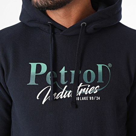 Petrol Industries - Hoodie SWH302 marineblauw