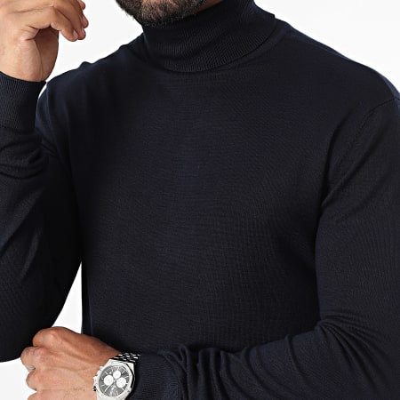 Petrol Industries - Noos KWC001 Navy Tunnelhals Sweater