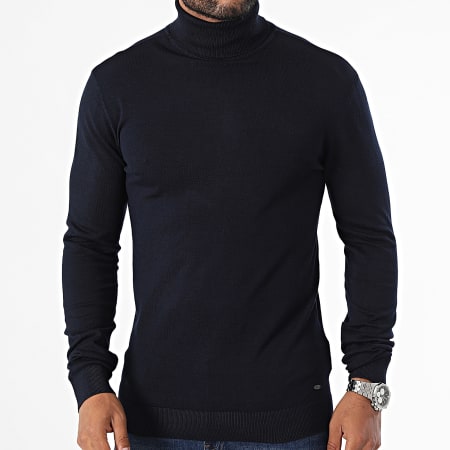 Petrol Industries - Noos KWC001 Navy Tunnelhals Sweater