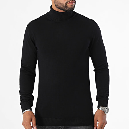 Petrol Industries - Noos KWC001 Maglione a collo alto nero