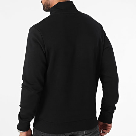 Produkt - Basic Sweat Top Met Rits Zwart