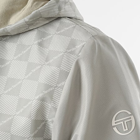 Sergio Tacchini - Intrico 40824 Beige Hooded Zip Jacket