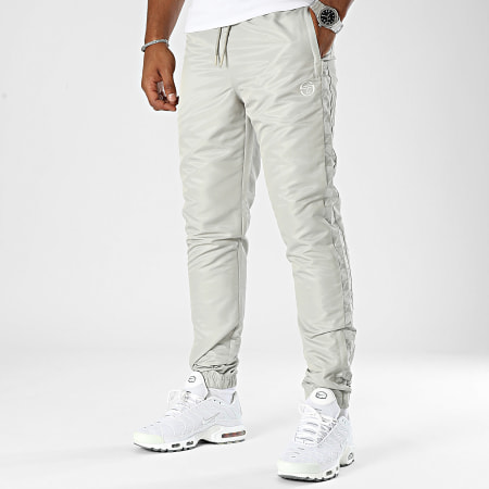 Sergio Tacchini - Intrico 40826 Pantalón de chándal con banda beige