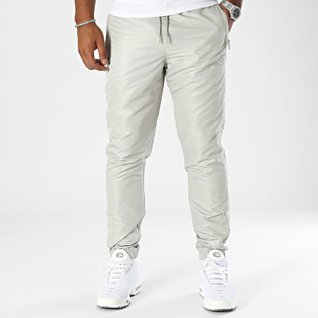 Sergio Tacchini - Intrico 40826 Pantalón de chándal con banda beige