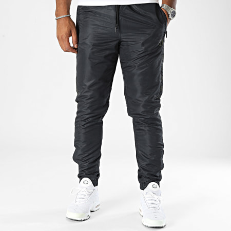 Sergio Tacchini - Intrico 40826 Zwarte Joggingbroek met Band