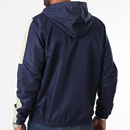 Sergio Tacchini - Prannie 40846 Navy Stripe Hooded Zip Jacket