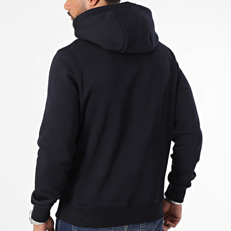 Tommy Hilfiger - Hilfiger Sudadera con Capucha 7361 Azul Marino