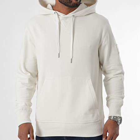 Calvin Klein - Sudadera con capucha 3430 Beige claro