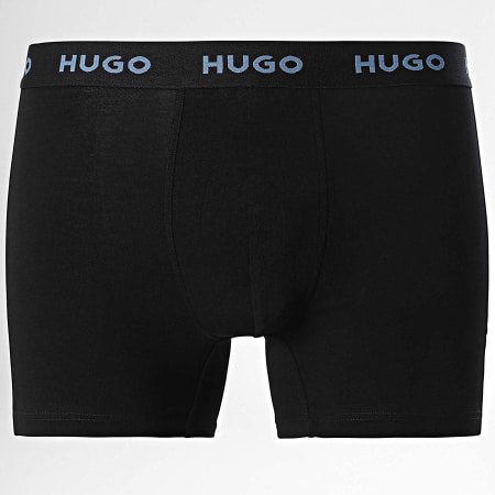 HUGO - Set di 3 boxer 50517886 Nero