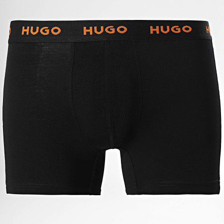 HUGO - Juego de 3 calzoncillos bóxer 50517886 Negro