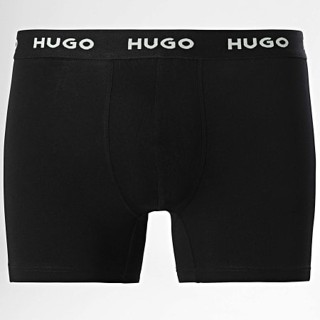 HUGO - Juego de 3 calzoncillos bóxer 50517886 Negro