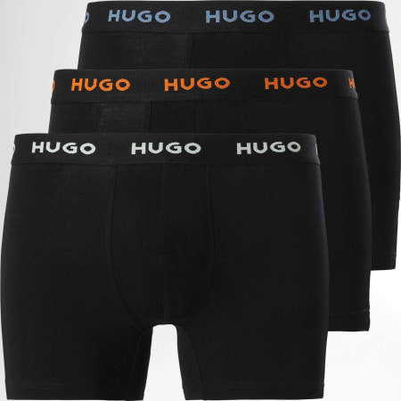 HUGO - Juego de 3 calzoncillos bóxer 50517886 Negro