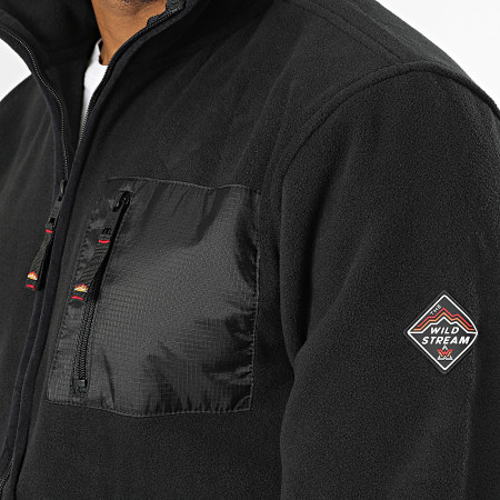 Classic Series - Veste Polaire Zippée Noir