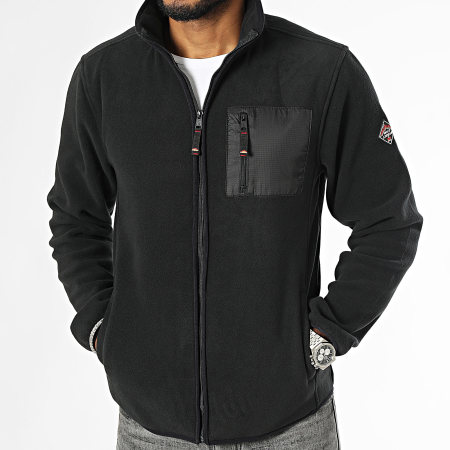 Classic Series - Veste Polaire Zippée Noir