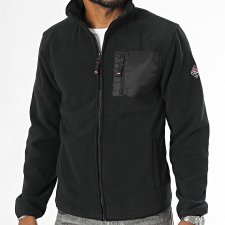 Classic Series - Veste Polaire Zippée Noir