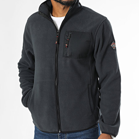 Classic Series - Veste Polaire Zippée Bleu Marine
