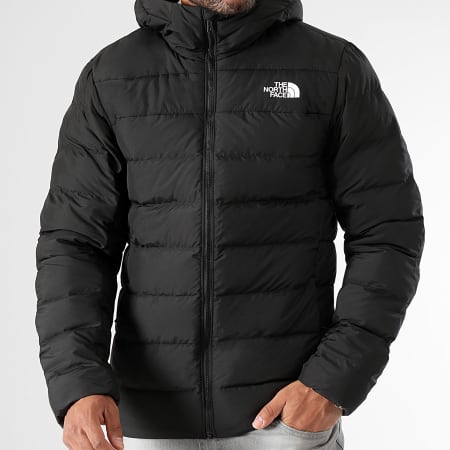 The North Face - Chaqueta con capucha Aconcagua 3 Negro