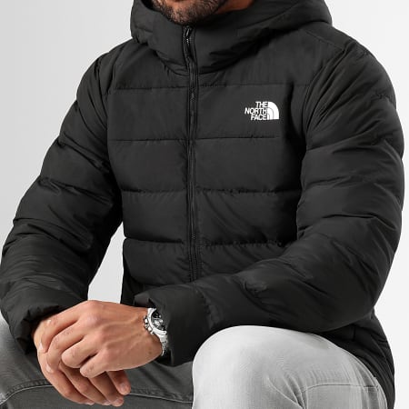 The North Face - Chaqueta con capucha Aconcagua 3 Negro