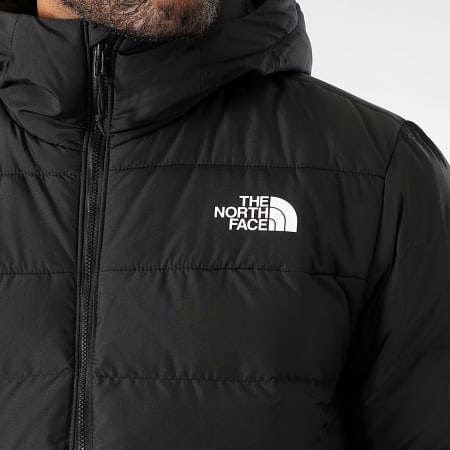 The North Face - Chaqueta con capucha Aconcagua 3 Negro