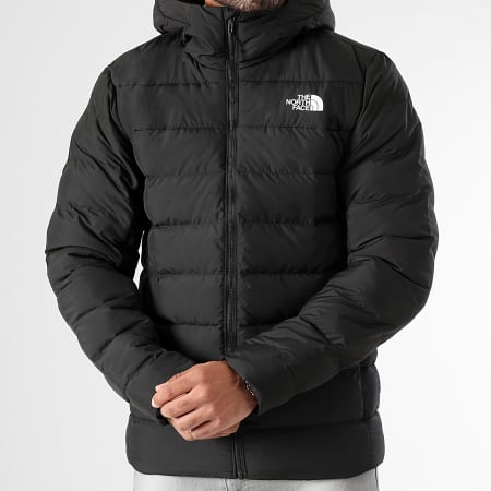 The North Face - Chaqueta con capucha Aconcagua 3 Negro