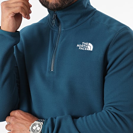 The North Face - Glacier Navy Fleecejack met Ritssluiting