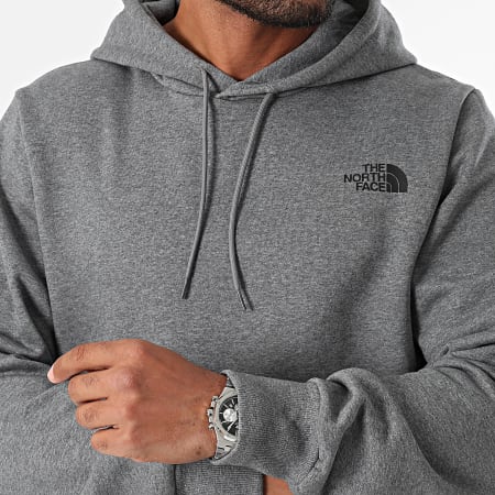 The North Face - Hood Logo Hoodie A89EJ Heide Grijs