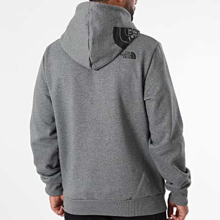 The North Face - Hood Logo Hoodie A89EJ Heide Grijs