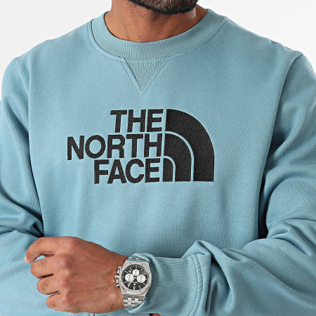 The North Face - Drew Peak A89EK Lichtblauw Crewneck Sweatshirt