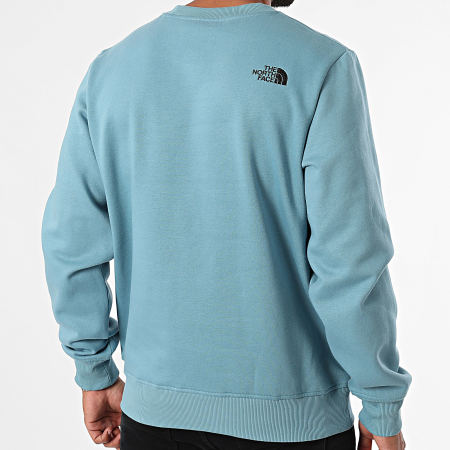 The North Face - Drew Peak A89EK Lichtblauw Crewneck Sweatshirt