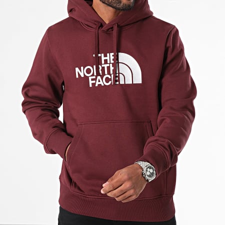 The North Face - Sudadera con capucha Drew Peak A89EM Burdeos