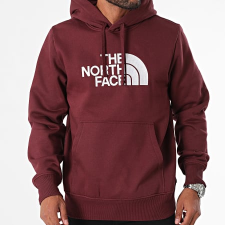 The North Face - Sudadera con capucha Drew Peak A89EM Burdeos