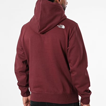 The North Face - Sudadera con capucha Drew Peak A89EM Burdeos