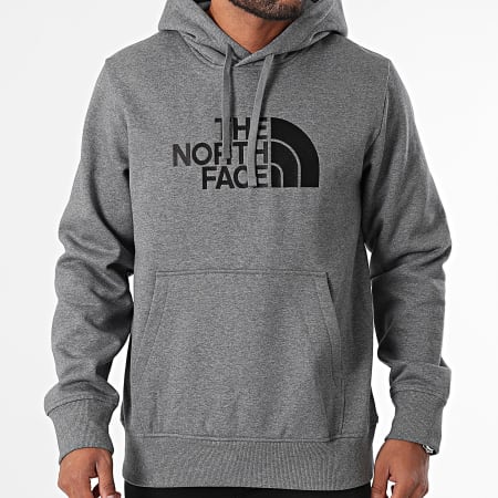 The North Face - Sweat Capuche Drew Peak A89EM Gris Chiné