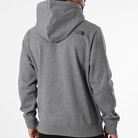 The North Face - Sudadera con capucha Drew Peak A89EM Gris jaspeado