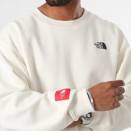 The North Face - Axys Sudadera cuello redondo A89G0 Blanco