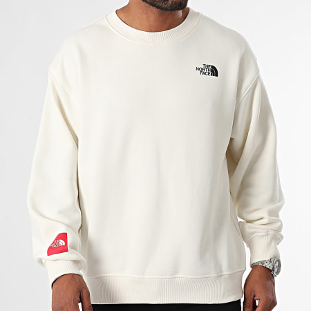 The North Face - Axys Sudadera cuello redondo A89G0 Blanco