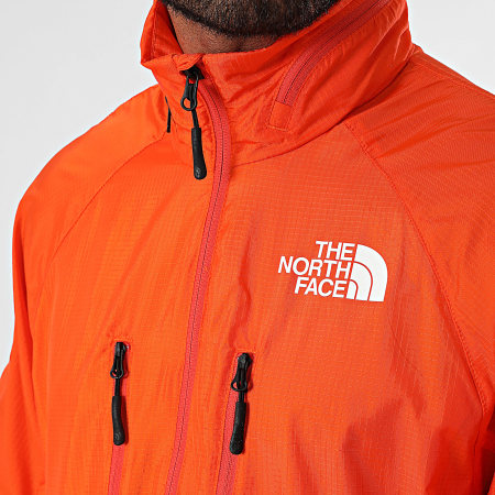 The North Face - Cortaviento con capucha YI Wind A89GN Naranja