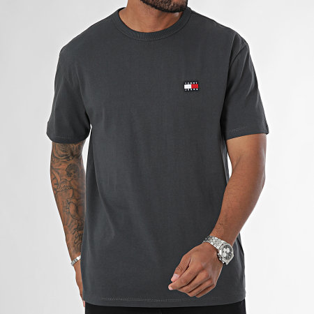 Tommy Jeans - Badge T-shirt 7995 Houtskool Grijs