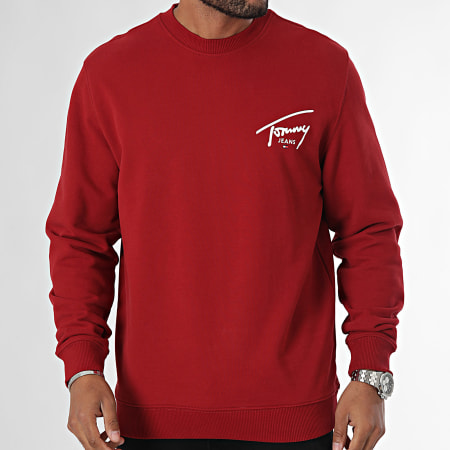 Tommy Jeans - Sweat Crewneck Entry Graphic 9230 Bordeaux