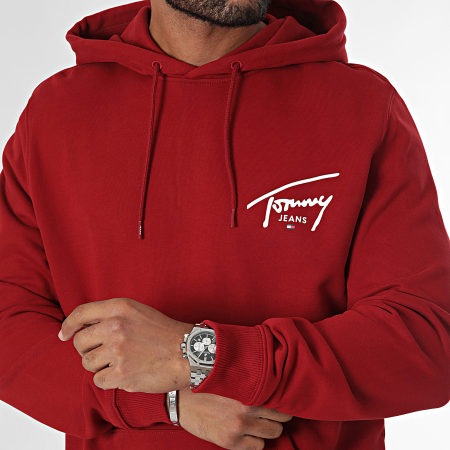 Tommy Jeans - Sweat Capuche Entry Graphic 9229 Bordeaux