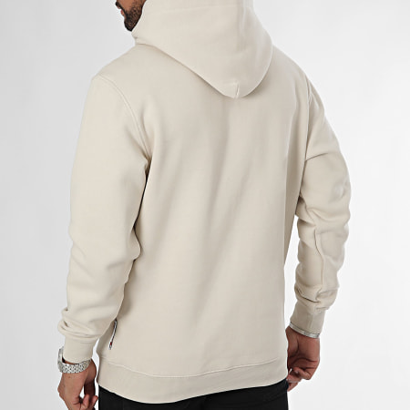 Tommy Jeans - Sweat Capuche Regular Gold Signature 0507 Beige Doré