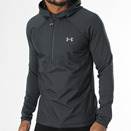 Under Armour - Sudadera con capucha y cremallera 1386708 Negro