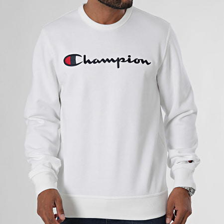 Champion - Sweat Crewneck 220254 Blanc