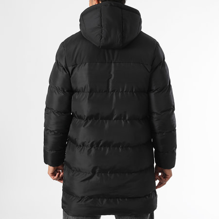 LBO - Doudoune Capuche Longue 0341 Noir
